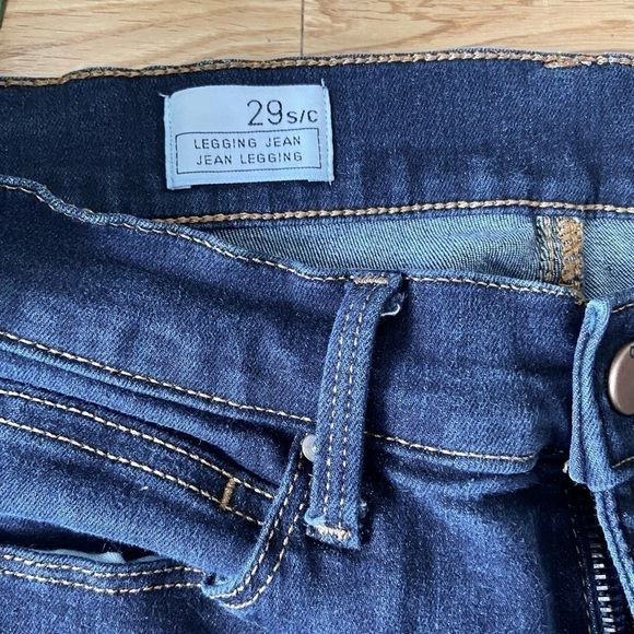 Gap 1969 The Legging Jean Dark Wash Size 29 - Picture 13 of 14